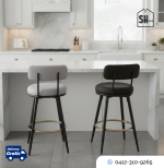 Taburete Harry con espaldar - Imagen 2